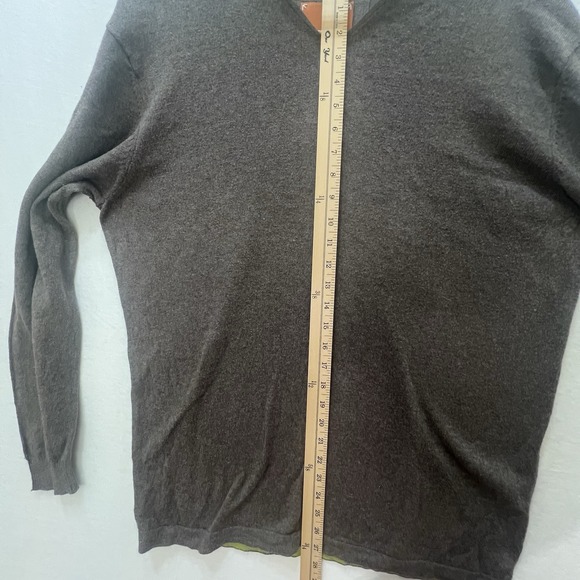 Tommy Bahama Sample Tag Dark Gray Brown Pullover Sweater Sz Large‎ Long Sleeve - Picture 13 of 13
